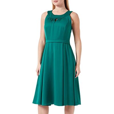 Vera Mont Dames 4662/4067 jurk, Bright Ivy, 42, bright ivy, 42 Vera Mont Dames 4662/4067 jurk, Bright Ivy, 42, bright ivy, 42
