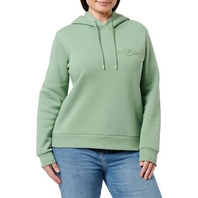 GANT Reg Tonal Shield Hoodie dames Sweatshirt met capuchon GANT Reg Tonal Shield Hoodie dames Sweatshirt met capuchon
