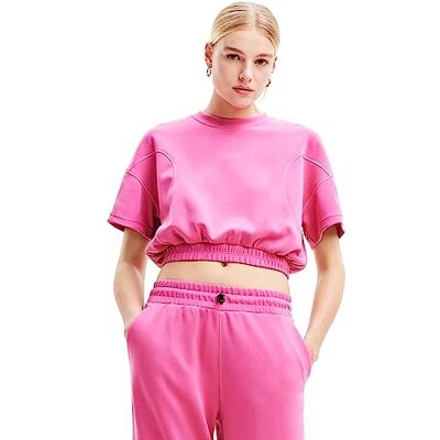 Desigual TS_Pinko, 3008 ROSA MORA, XL, rood, XL Desigual TS_Pinko, 3008 ROSA MORA, XL, rood, XL