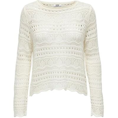 JACQUELINE de YONG JDYSUN gebreide trui, eierpunch, XL JACQUELINE de YONG JDYSUN gebreide trui, eierpunch, XL