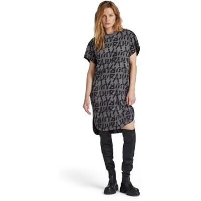 G-STAR Printed Loose T-shirt Kleid dames Casual jurk G-STAR Printed Loose T-shirt Kleid dames Casual jurk