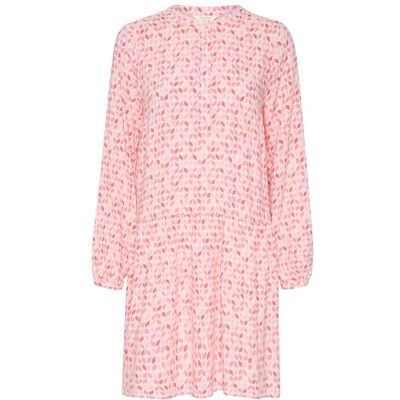 Part Two Damesjurk, lange mouwen, abbove, knie, lengte, losse pasvorm, drop taille, Morning Glory Graphic Print, 36 Part Two Damesjurk, lange mouwen, abbove, knie, lengte, losse pasvorm, drop taille, Morning Glory Graphic Print, 36