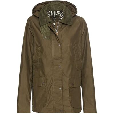 camel active Damesjas met corduroy kraag, donkerkhaki, 34 camel active Damesjas met corduroy kraag, donkerkhaki, 34