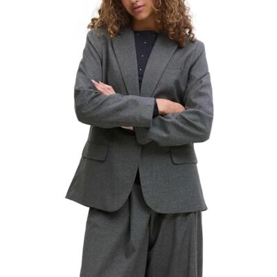 JACK & JONES Jxjoanne Lyrex Blazer TLR, dark grey melange, L JACK & JONES Jxjoanne Lyrex Blazer TLR, dark grey melange, L