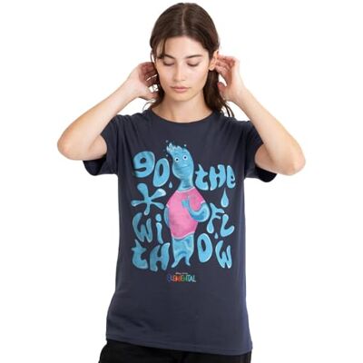Disney Elemental Go With The Flow, Wade Ladies T Shirt, Deep Navy dames T-Shirt Disney Elemental Go With The Flow, Wade Ladies T Shirt, Deep Navy dames T-Shirt