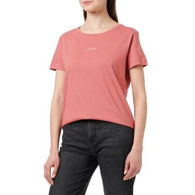 Boss T-shirt voor dames, Medium Red 610, S Boss T-shirt voor dames, Medium Red 610, S