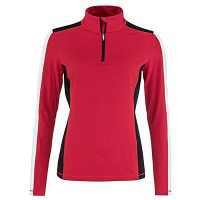 HEAD Dames Aster Midlayer Women Sweatshirts, rood/wit, S HEAD Dames Aster Midlayer Women Sweatshirts, rood/wit, S