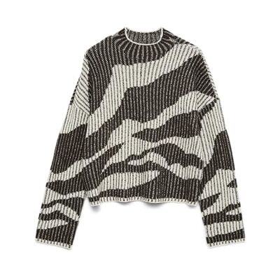 VERO MODA Highneck BF Vmscorpio LS-trui met hoge kraag, berk, maat L voor dames, berkenhout, L VERO MODA Highneck BF Vmscorpio LS-trui met hoge kraag, berk, maat L voor dames, berkenhout, L