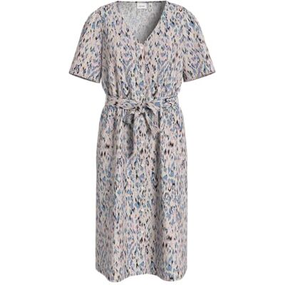 VILA Vilimia V-hals S/S Shirt Dress/Pb/Dfs, Winsome Orchid, 34 VILA Vilimia V-hals S/S Shirt Dress/Pb/Dfs, Winsome Orchid, 34