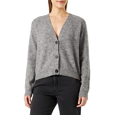 camel active Womenswear Dames 309556/8K61 gebreide jas, flanel melange, XS camel active Womenswear Dames 309556/8K61 gebreide jas, flanel melange, XS