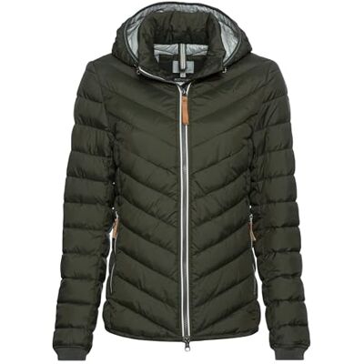 camel active Gewatteerde damesjas van gerecycled polyester, donkergroen, 34 camel active Gewatteerde damesjas van gerecycled polyester, donkergroen, 34
