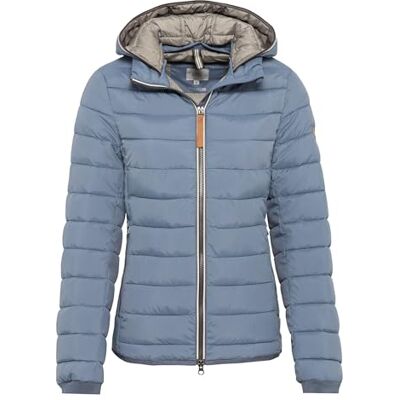 camel active Lichte gewatteerde damesjas met afneembare capuchon, blauw, 44 camel active Lichte gewatteerde damesjas met afneembare capuchon, blauw, 44