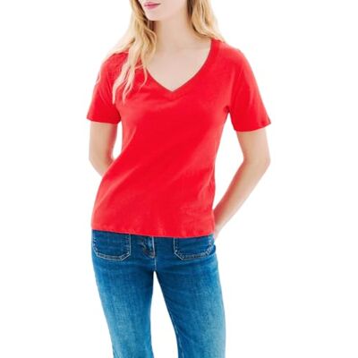 Caroll Shirts met korte mouwen voor dames, Goji Berry, M Caroll Shirts met korte mouwen voor dames, Goji Berry, M
