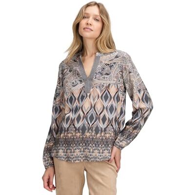 Betty Barclay Damesblouse, grijs/beige, 38 Betty Barclay Damesblouse, grijs/beige, 38