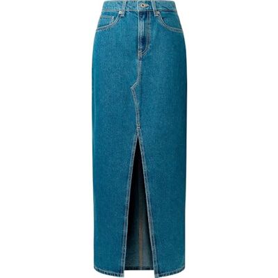 Pepe Jeans Dames MAXI ROK HW Rok, Blauw (Denim ND3), 0, Blauw (Denim Nd3), L Pepe Jeans Dames MAXI ROK HW Rok, Blauw (Denim ND3), 0, Blauw (Denim Nd3), L