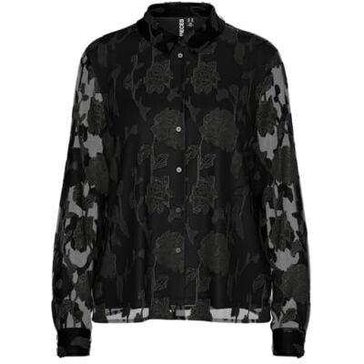 PIECES Pcrumo Ls Shirt dames blouse met lange mouwen PIECES Pcrumo Ls Shirt dames blouse met lange mouwen