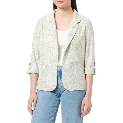 VERO MODA Damesblazer, Silt Green/Aop: hyrsa, M VERO MODA Damesblazer, Silt Green/Aop: hyrsa, M