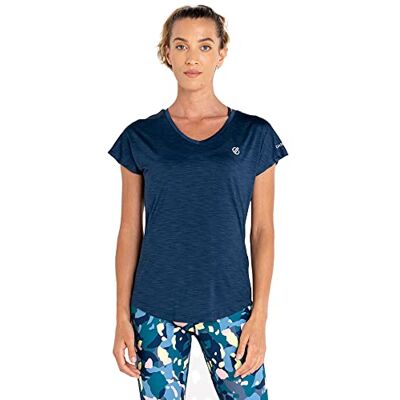 Dare 2b Dare2b Vigilant Lichtgewicht T-Shirt V-Hals Anti-Geuroplossing Gym Workout Top Dare 2b Dare2b Vigilant Lichtgewicht T-Shirt V-Hals Anti-Geuroplossing Gym Workout Top
