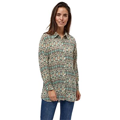 Peppercorn Dames Flora Shirt, Amandelmelk pr, L Peppercorn Dames Flora Shirt, Amandelmelk pr, L