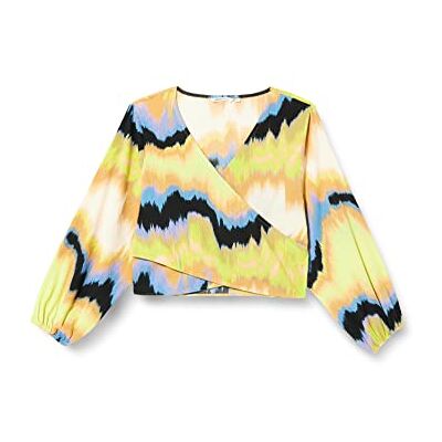 Tom Tailor Denim Dames T-shirt met lange mouwen 1035392, 31112 New Batik Print, L Tom Tailor Denim Dames T-shirt met lange mouwen 1035392, 31112 New Batik Print, L