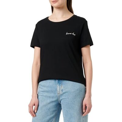 Boss T-shirt voor dames, zwart 001, S Boss T-shirt voor dames, zwart 001, S