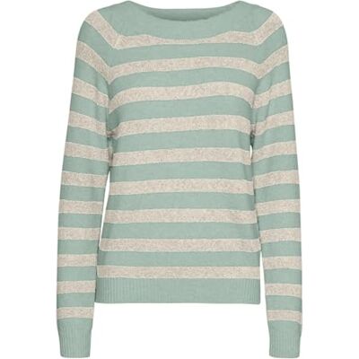 VERO MODA Vmdoffy Ls O-Neck Blouse Ga Noos, Silt Green., M VERO MODA Vmdoffy Ls O-Neck Blouse Ga Noos, Silt Green., M