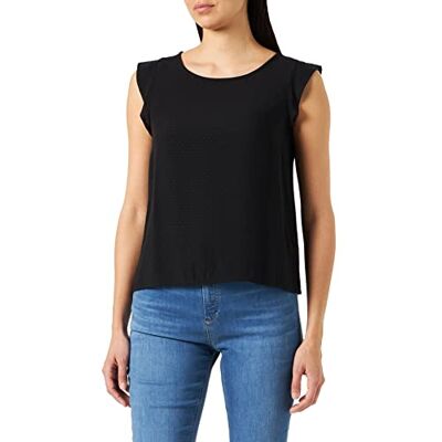 Tom Tailor Denim Dames blouse 1035708, 14482 Deep Black, L Tom Tailor Denim Dames blouse 1035708, 14482 Deep Black, L