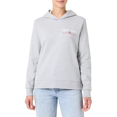 GANT Reg Graphic Hoodie dames Sweatshirt met capuchon GANT Reg Graphic Hoodie dames Sweatshirt met capuchon