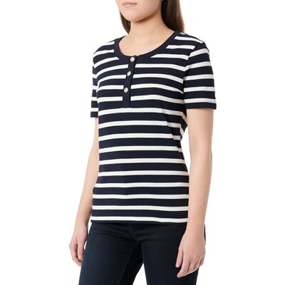 GANT Slim Gestreept Pique Ss T-shirt dames T-Shirt GANT Slim Gestreept Pique Ss T-shirt dames T-Shirt