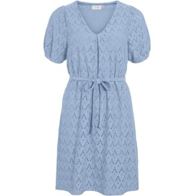VILA Viamalina V-hals S/S Dress/Pb, Kentucky Blue., M VILA Viamalina V-hals S/S Dress/Pb, Kentucky Blue., M