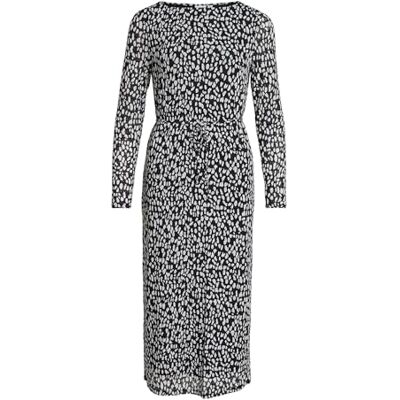 VILA rine boothals L/S Midi Dress, zwart beauty, M VILA rine boothals L/S Midi Dress, zwart beauty, M