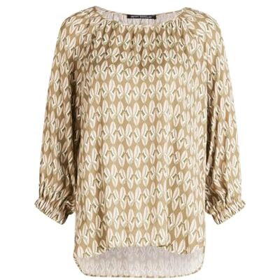 Betty Barclay Damesblouse, kaki/natuur, 42 Betty Barclay Damesblouse, kaki/natuur, 42