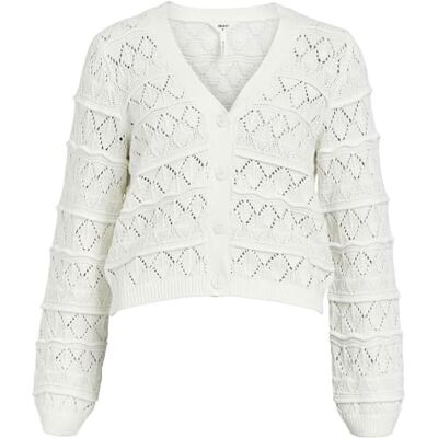 Object Objliva L/S V-hals Knit Cardigan Noos dames Vest Object Objliva L/S V-hals Knit Cardigan Noos dames Vest