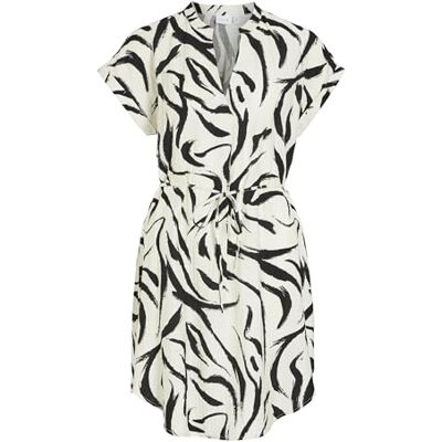 VILA Viclo S/S Short Dress-Noos voor dames, berk, 40 VILA Viclo S/S Short Dress-Noos voor dames, berk, 40