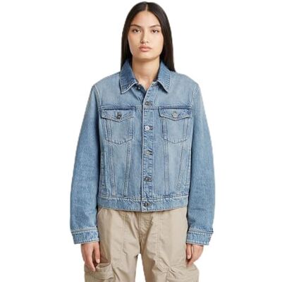 G-STAR RAW G-STAR True Denim Jackets voor dames, blauw (sun faded blue cape D24337-D932-H110), M G-STAR RAW G-STAR True Denim Jackets voor dames, blauw (sun faded blue cape D24337-D932-H110), M