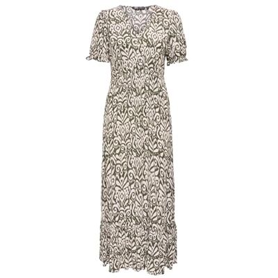 ONLY Onlchianti S/S Long Dress WVN Noos, tarmac, M ONLY Onlchianti S/S Long Dress WVN Noos, tarmac, M