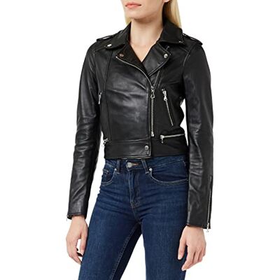 OAKWOOD Damesjas, Zwart (Zwart 501), XL OAKWOOD Damesjas, Zwart (Zwart 501), XL