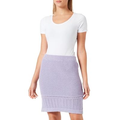 paino Gebreide minirok voor dames 11026970-PA01, lila, M, paars, M paino Gebreide minirok voor dames 11026970-PA01, lila, M, paars, M