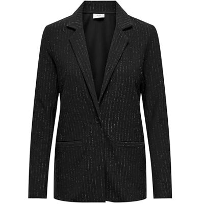 JDY Mary L/S Lurex Blazer JRS, zwart, XS JDY Mary L/S Lurex Blazer JRS, zwart, XS