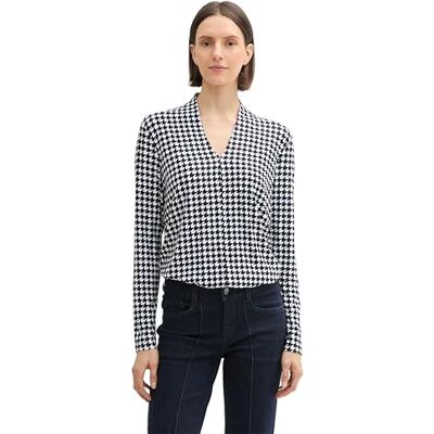 TOM TAILOR 1044198 dames T-shirt met lange mouwen TOM TAILOR 1044198 dames T-shirt met lange mouwen