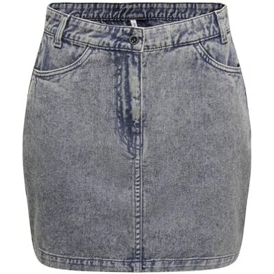 ONLY Onldrew Acid Skirt Cc OTW voor dames, total eclipse, XS ONLY Onldrew Acid Skirt Cc OTW voor dames, total eclipse, XS
