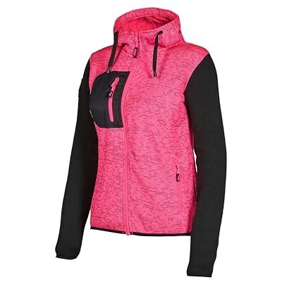 U Power U-Power Sweat-shirt zippé rose pour femmes RAINBOW XS Rose U Power U-Power Sweat-shirt zippé rose pour femmes RAINBOW XS Rose