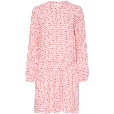 Part Two Damesjurk, lange mouwen, abbove, knie, lengte, losse pasvorm, drop taille, Morning Glory Graphic Print, 40 Part Two Damesjurk, lange mouwen, abbove, knie, lengte, losse pasvorm, drop taille, Morning Glory Graphic Print, 40