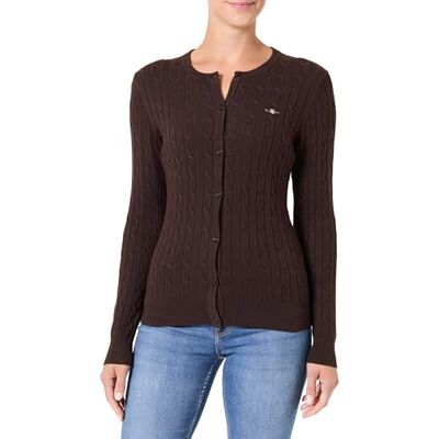 GANT Stretch Cotton Cable Cardigan dames Vest GANT Stretch Cotton Cable Cardigan dames Vest