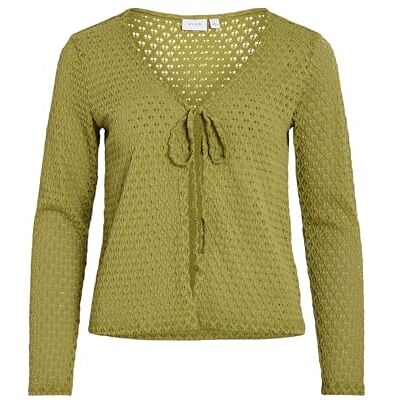 VILA Vimiro V-hals L/S Cardigan, sage, M VILA Vimiro V-hals L/S Cardigan, sage, M