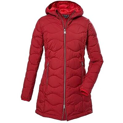 G.I.G.A. DX Dames Gewatteerde parka met capuchon/functionele parka in donslook GW 20 WMN QLTD PRK, deep red, 42, 39844-000 G.I.G.A. DX Dames Gewatteerde parka met capuchon/functionele parka in donslook GW 20 WMN QLTD PRK, deep red, 42, 39844-000