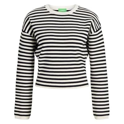 JACK & JONES Jxdarsha Crew Neck Knit, Vanilla Ice, XL JACK & JONES Jxdarsha Crew Neck Knit, Vanilla Ice, XL