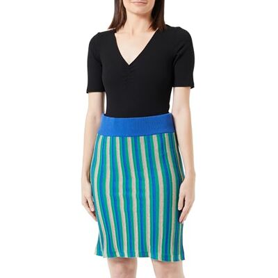 SIDONA Dames gebreide minirok 11026973-SI01, blauw meerkleurig, M, Blauw meerkleurig., M SIDONA Dames gebreide minirok 11026973-SI01, blauw meerkleurig, M, Blauw meerkleurig., M