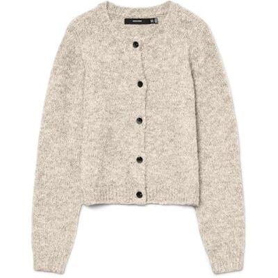 VERO MODA VMNOVAH LS O-Neck Button Cardi GA NOOS, berk, S VERO MODA VMNOVAH LS O-Neck Button Cardi GA NOOS, berk, S