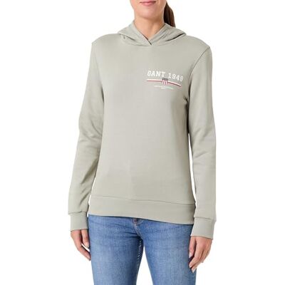 GANT Reg Graphic Hoodie dames Sweatshirt met capuchon GANT Reg Graphic Hoodie dames Sweatshirt met capuchon